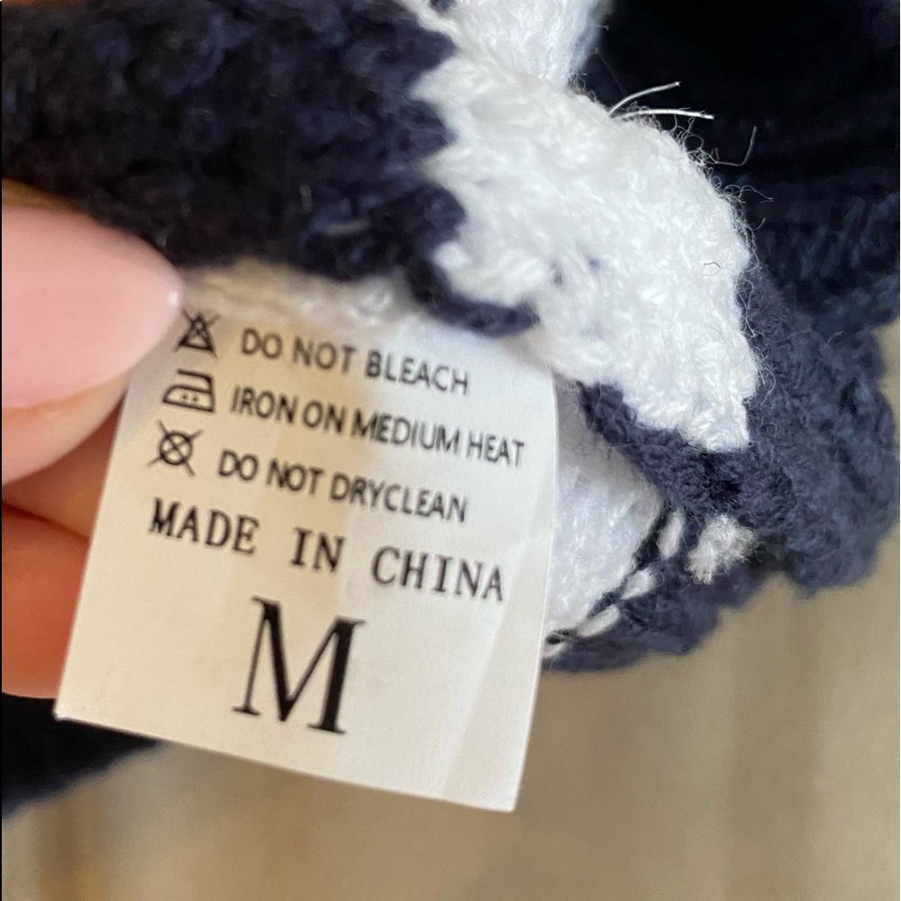 Zesica Rainbow Stripe Knit Pullover Medium Sweater - Picture 6 of 16